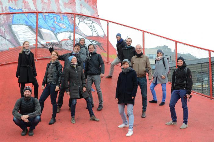 Gruppenfoto der Mitarbeiter